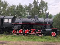 Museumslokomotive der Baikalbahn