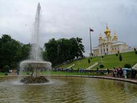 Springbrunnen in Peterhof