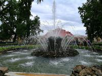 Springbrunnen in Peterhof