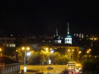  Moskauer Kirchen bei Nacht