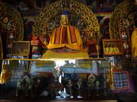 Buddhadarstellung im Kloster