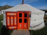 Jurte im Camp Munkh Tenger