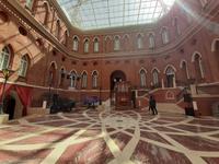 Moskau. Zaryzino. Brothaus. Atrium.