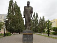 Omsk: Dostojewski-Denkmal