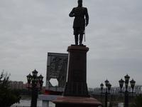 Nowosibirsk: Denkmal Alexander III.