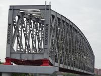 Nowosibirsk: Rest der alten Brücke