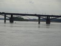 Nowosibirsk: Brücke über den Ob