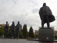 Nowosibirsk: Lenin-Denkmal