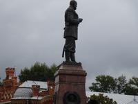 Irkutsk: Alexander III.-Denkmal