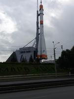 Sojus Rakete Denkmal  Samara