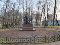 02.01.2020 Puchkin-Denkmal in Puschkin