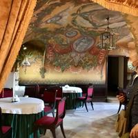 Abschlussabendessen im Restaurant Domidow, St. Petersburg