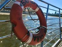 Bootsfahrt auf der Moskwa in Moskau