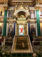 Ikonenwand der Isaak Kathedrale, St. Petersburg