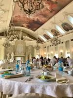 Mittagessen im Restaurant Sommer Palast, St. Petersburg