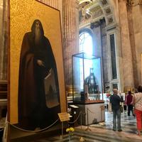 Mosaik Ikone in der Isaaks Kathedrale in St. Petersburg