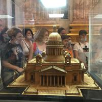 Nachbildung der Isaaks Kathedrale in St. Petersburg