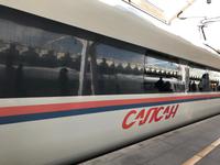 Schnellzug Sapsan Moskau - St. Petersburg