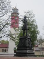 26 Pillau Denkmal für Peter den Großen und Leuchtturm