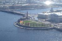 St. Petersburg aus der Luft