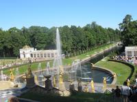 Fontänen im Peterhof