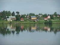 Auf dem Fluss Scheksna