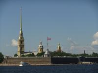 Blick über die Newa zur Peter-Pauls-Festung