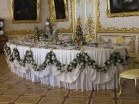 Festtafel mit Meißner Porzellan