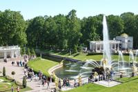 Fontänen im Peterhof