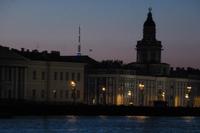 beleuchteter Fernsehturm