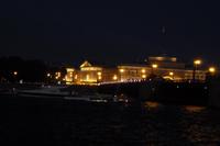 vor der Brückenöffnung