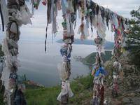 Blick auf den Angara-Ausfluss aus dem Baikal