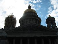 Rückansicht der Isaakskathedrale