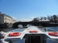 Einfahrt in die Fontanka