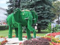 Parkanlage in Jaroslawl