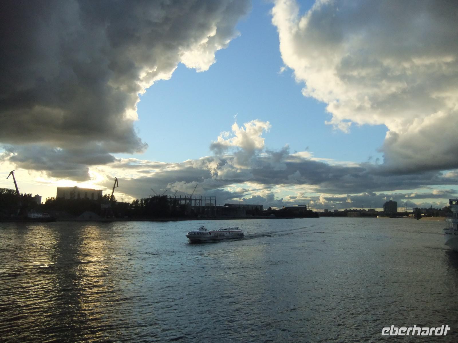 Abenstimmung in St. Petersburg