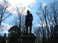 In Peterhof - Denkmal Peter der Große