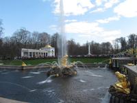 In Peterhof - große Kaskade