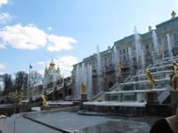 In Peterhof - große Kaskade