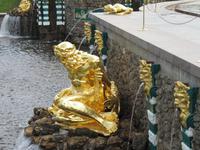 In Peterhof - große Kaskade