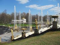 In Peterhof - große Kaskade