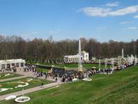 In Peterhof - große Kaskade