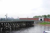 Johannesbrücke zur Haseninsel (Peter und Paul Festung)