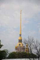 Turmspitze der St. Peter und Paul Kathedrale