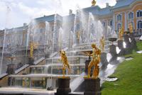 Teile der Hauptfontäne