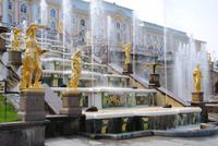 Teile der Hauptfontäne