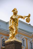 Skulpturen an der Hauptfontäne