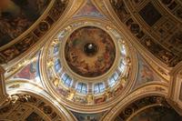 Das Kuppelgewölbe der Isaaks-Kathedrale