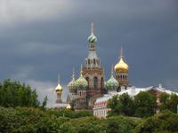 Die Blutskirche alias Erlöserkirche in St. Petersburg