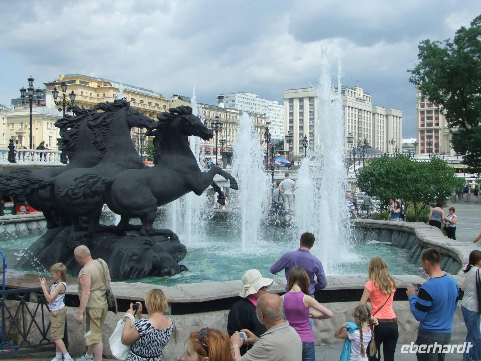 Wasserspiele im Alexandergarten